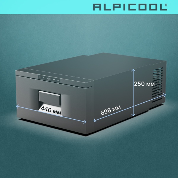 Компрессорный автохолодильник Alpicool D30 (12/24V)